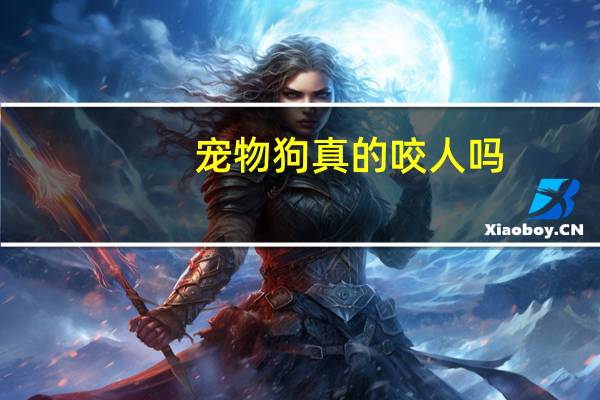 宠物狗真的咬人吗