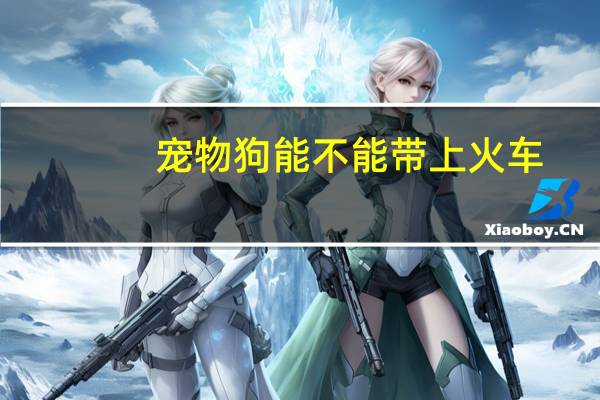 宠物狗能不能带上火车