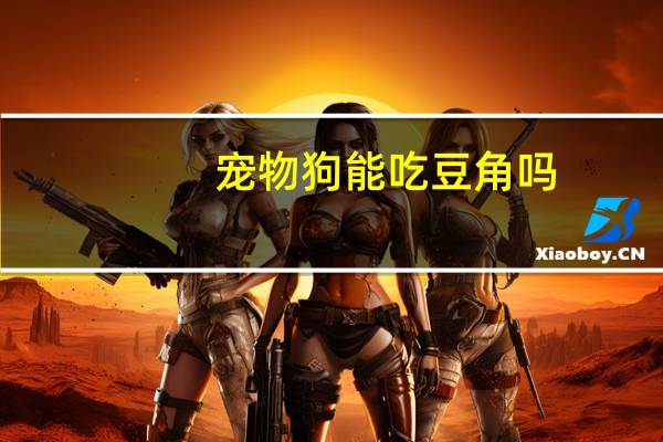 宠物狗能吃豆角吗