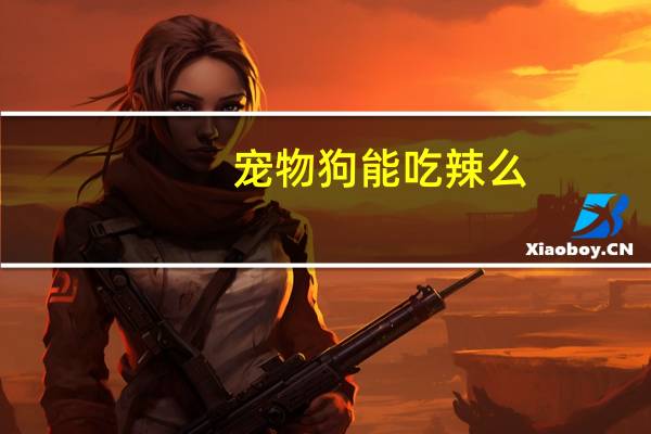 宠物狗能吃辣么