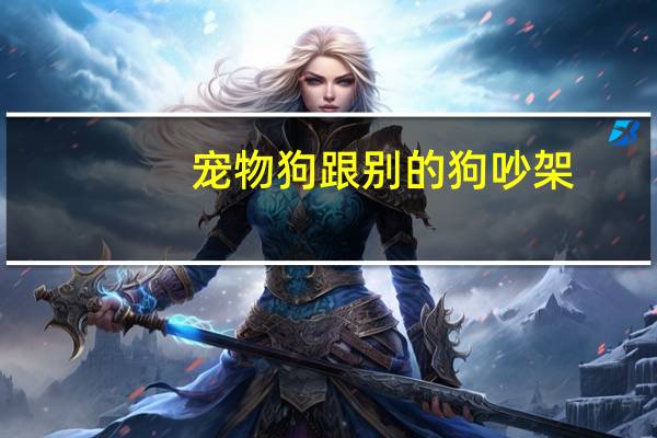 宠物狗跟别的狗吵架