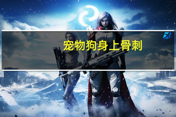 宠物狗身上骨刺