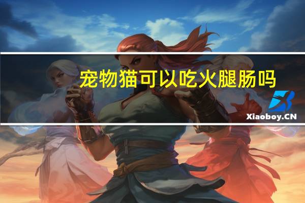 宠物猫可以吃火腿肠吗