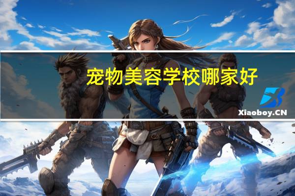 宠物美容学校哪家好