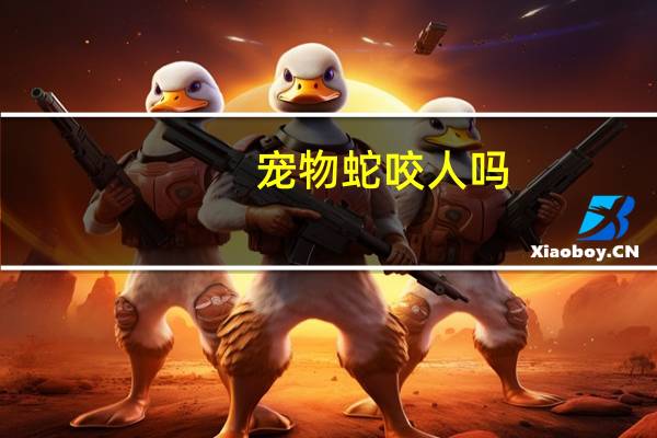 宠物蛇咬人吗