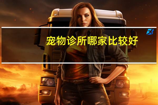 宠物诊所哪家比较好