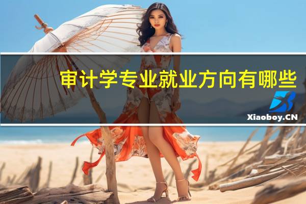 审计学专业就业方向有哪些