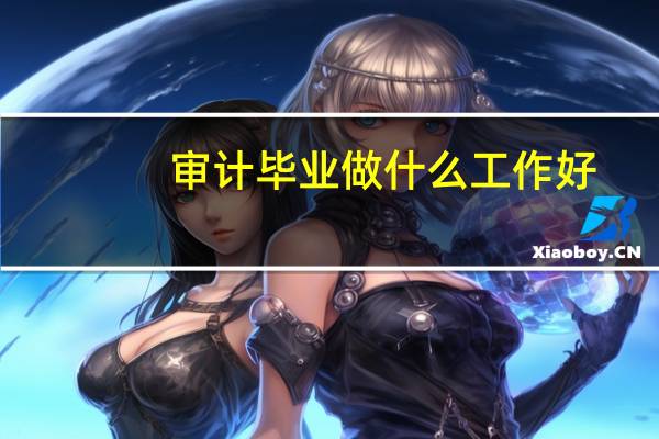 审计毕业做什么工作好