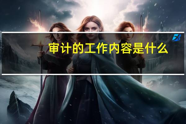 审计的工作内容是什么