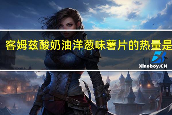 客姆兹 酸奶油洋葱味薯片的热量是多少
