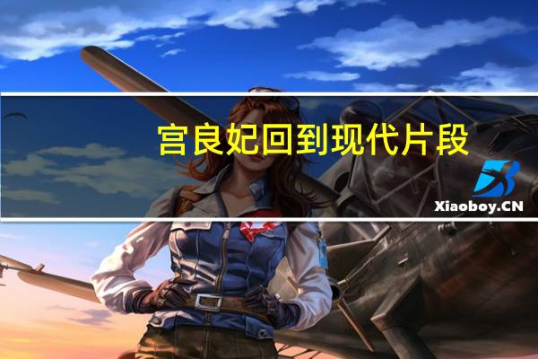 宫良妃回到现代片段（宫良妃）