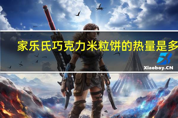 家乐氏 巧克力米粒饼的热量是多少