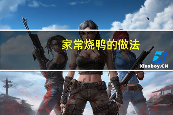 家常烧鸭的做法（烧鸭的做法）