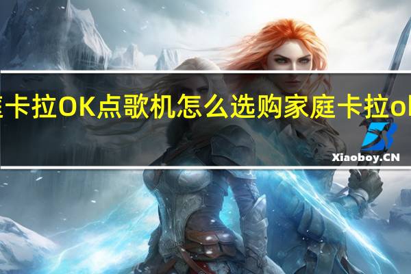 家庭卡拉OK点歌机怎么选购 家庭卡拉ok点歌系统