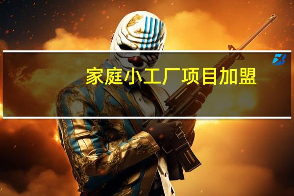 家庭小工厂项目加盟（家庭小工厂项目）