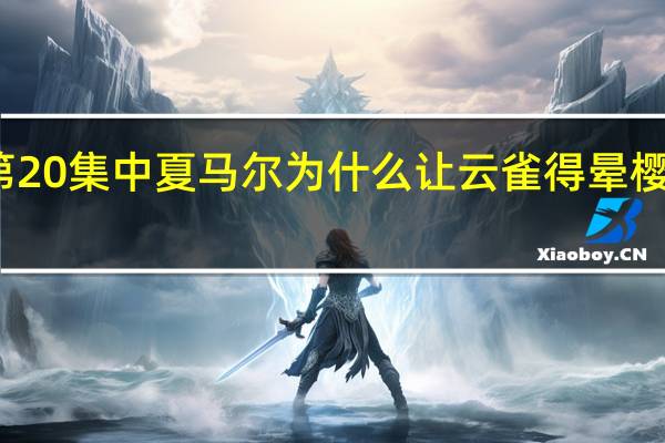 家庭教师reborn第20集中夏马尔为什么让云雀得晕樱症 家庭教师reborn图片