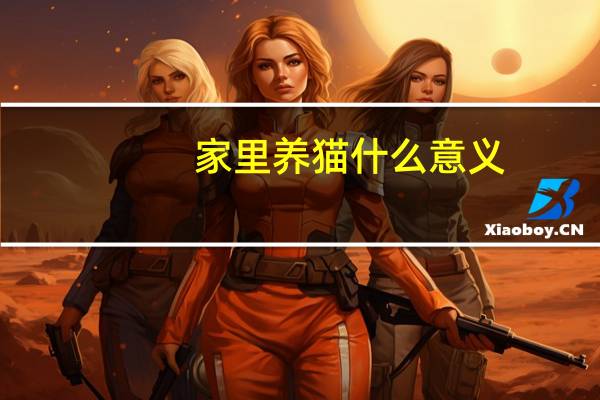 家里养猫什么意义
