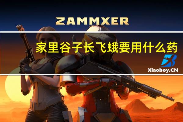 家里谷子长飞蛾要用什么药