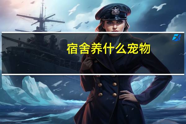 宿舍养什么宠物