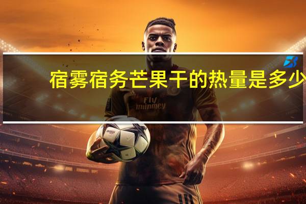 宿雾  宿务 芒果干的热量是多少