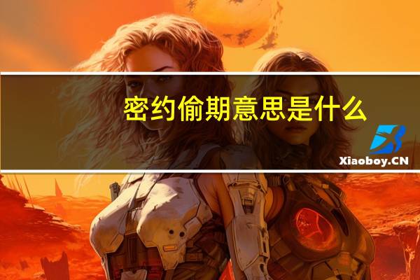 密约偷期意思是什么