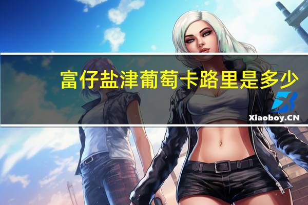 富仔 盐津葡萄卡路里是多少