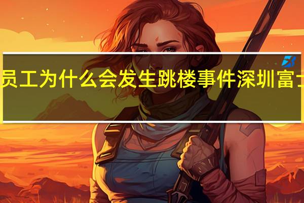 富士康员工为什么会发生跳楼事件 深圳富士康跳楼事件