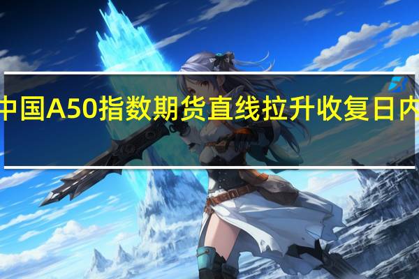 富时中国A50指数期货直线拉升收复日内跌幅现涨0.14%