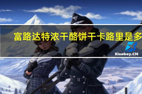 富路达 特浓干酪饼干卡路里是多少