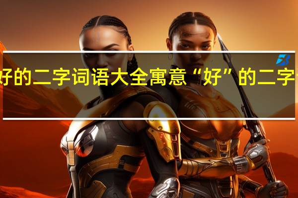 寓意好的二字词语大全 寓意“好”的二字词语有哪些