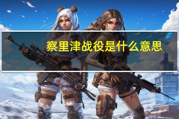 察里津战役是什么意思
