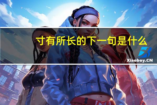 寸有所长的下一句是什么