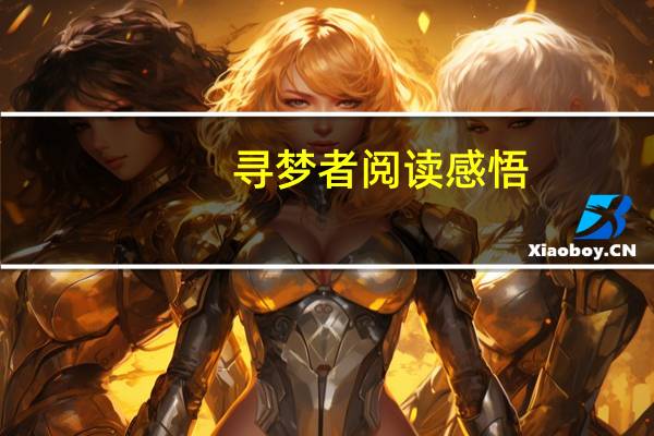 寻梦者阅读感悟（寻梦者阅读答案）