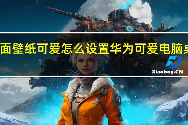 封面壁纸可爱怎么设置华为 可爱电脑桌面壁纸