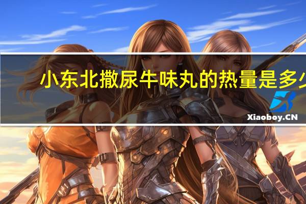 小东北 撒尿牛味丸的热量是多少