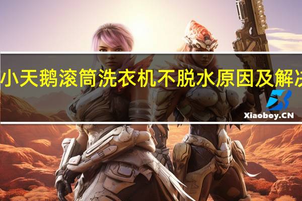 小天鹅滚筒洗衣机不脱水原因及解决方法（小天鹅滚筒洗衣机）
