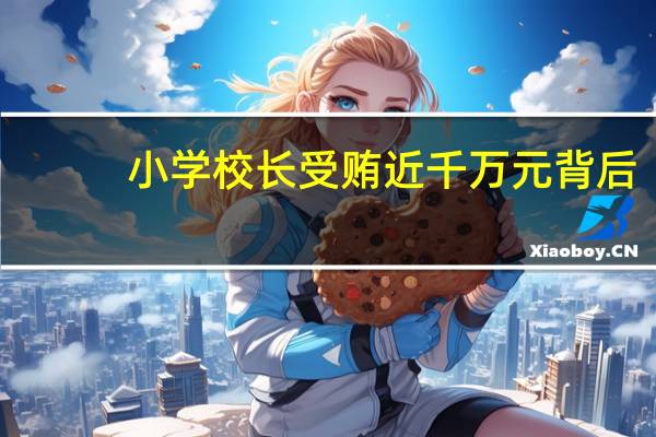 小学校长受贿近千万元背后