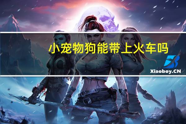 小宠物狗能带上火车吗