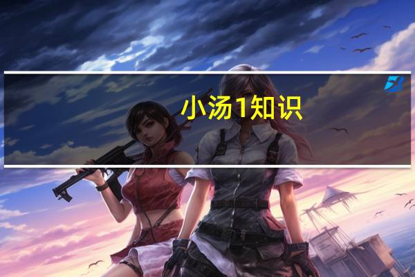 小汤1知识