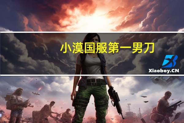小漠国服第一男刀（国服第一刀妹小漠bgm）