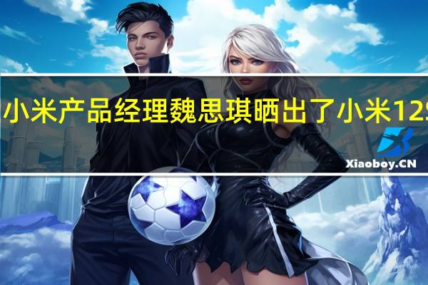 小米产品经理魏思琪晒出了小米12S海报