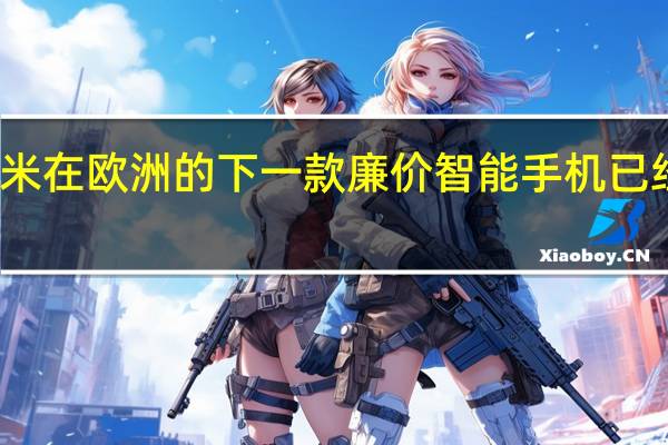 小米在欧洲的下一款廉价智能手机已经被发现