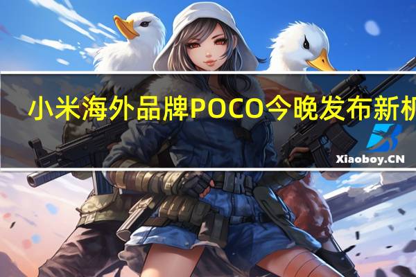 小米海外品牌POCO今晚发布新机F4
