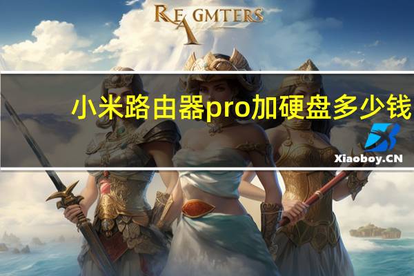 小米路由器pro加硬盘多少钱（小米路由器pro加硬盘）