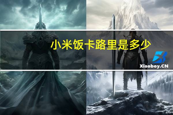 小米饭卡路里是多少