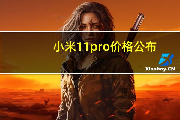 小米11pro价格公布（小米11Pro售价）