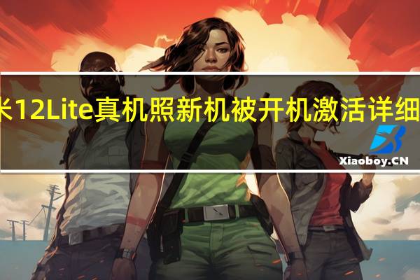 小米12Lite真机照新机被开机激活详细参数泄露