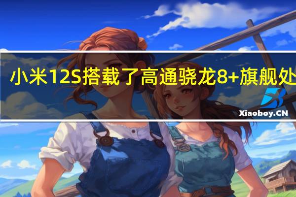 小米12S搭载了高通骁龙8+旗舰处理器