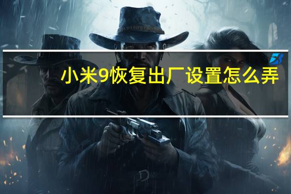 小米9恢复出厂设置怎么弄（小米9恢复出厂设置在哪里）