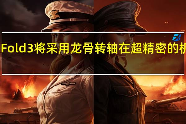 小米MIXFold3将采用龙骨转轴在超精密的机械结构设计下